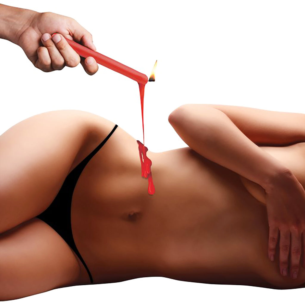 Master Series Fire Sticks Drip Candle Set of 3 in Red Bondage and Fetish > Tools & Accessories - Tophatter Daily Deals