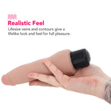 Au Natural Vanilla Ice 8.75 Inch Realistic Vibe Vibrators > Realistic Vibrator Dildos - Tophatter Daily Deals