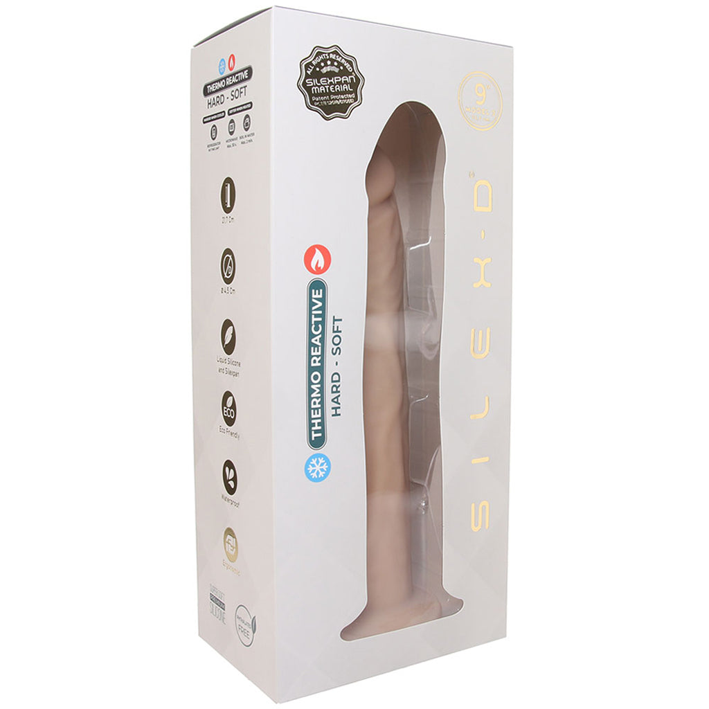 SILEX-D 9 Inch Ultra Soft Model 2 Dildo in Vanilla Dildo Sex Toys > Realistic Dildos - Tophatter Daily Deals