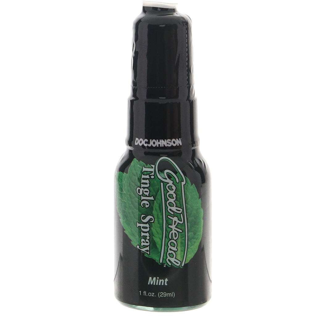 GoodHead Mint Tingle Spray in 1oz/29ml - Tophatter's Adult Products Lubes and Lotions > Flavored Sex Lubes - Tophatter Daily Deals
