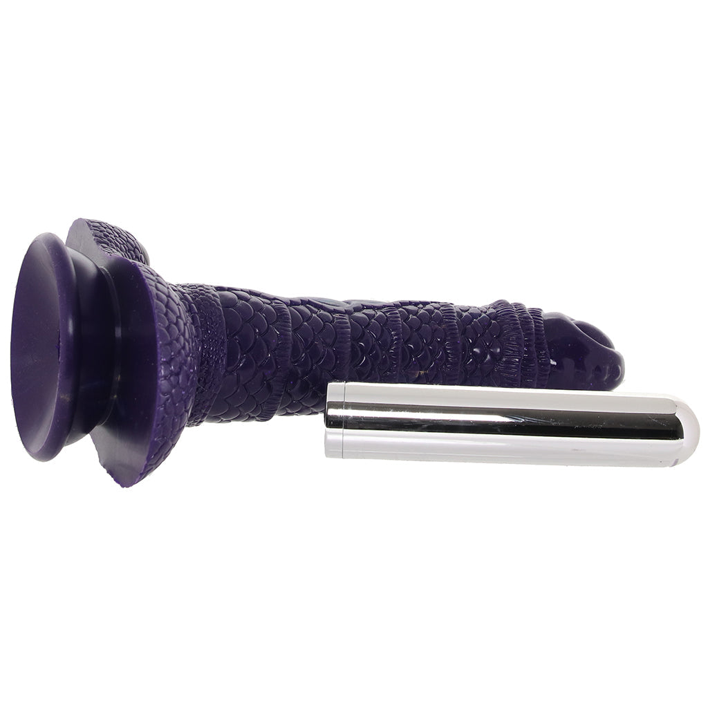 Monster Romance Serpent Seducer Dildo with Bullet Vibe - Tophatter's Adult Sex Toys Online Dildo Sex Toys > Fantasy Dildos - Tophatter Daily Deals