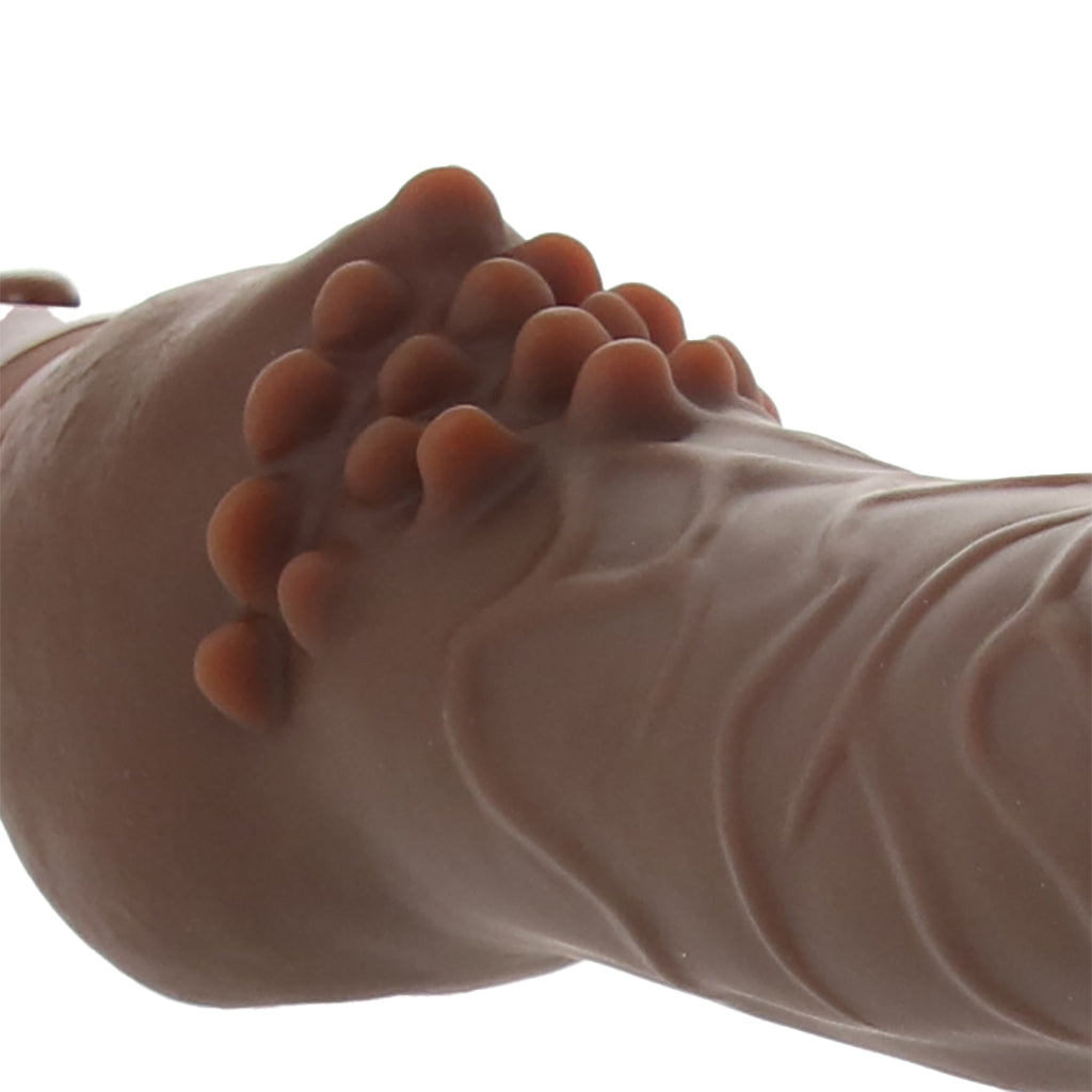 Waterproof Power Stud Cliterrific Vibe in Brown Vibrators > Realistic Vibrator Dildos - Tophatter Daily Deals