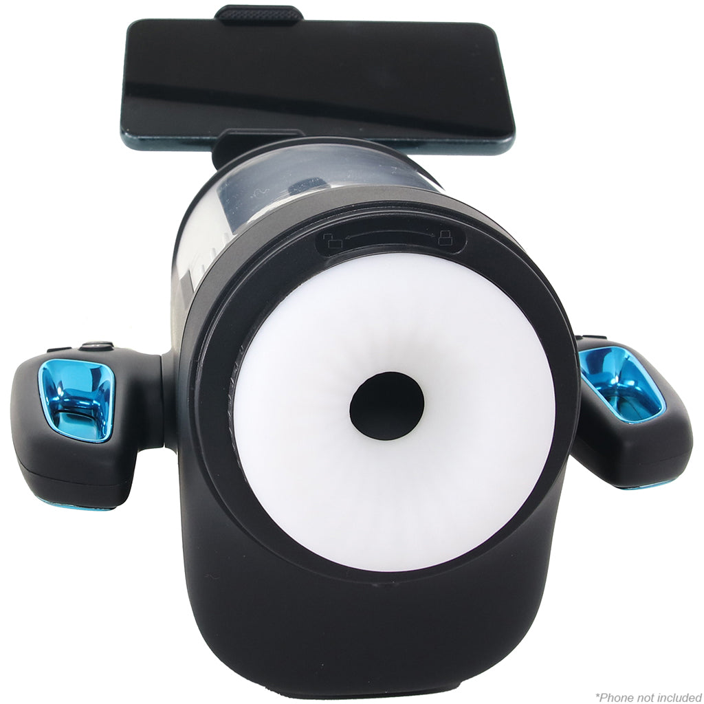 Cyber Milker Stroking & Vibrating Masturbator - Tophatter's Adult Sex Toys Online Male Masturbators > Auto Strokers - Tophatter Daily Deals
