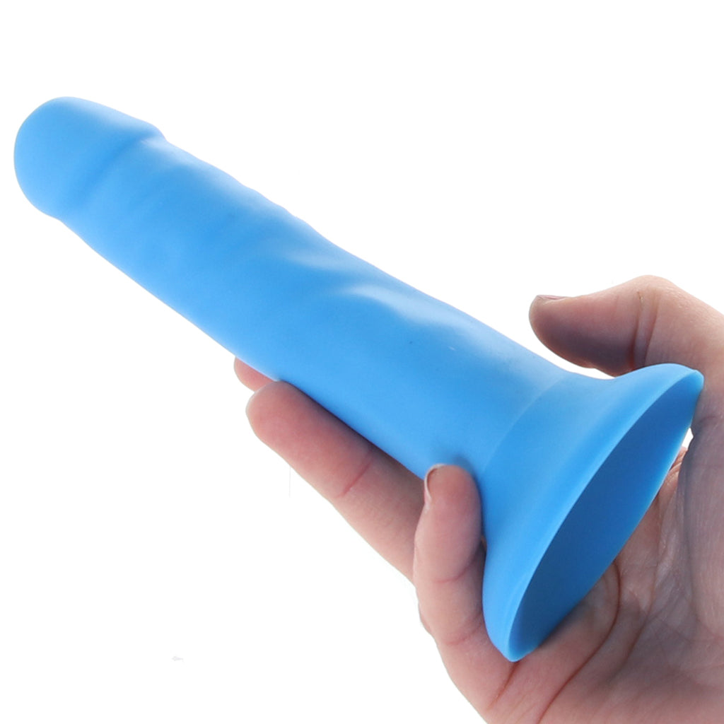 Neo Elite 6 Inch Silicone Dual Density Cock in Blue Dildo Sex Toys > Realistic Dildos - Tophatter Daily Deals