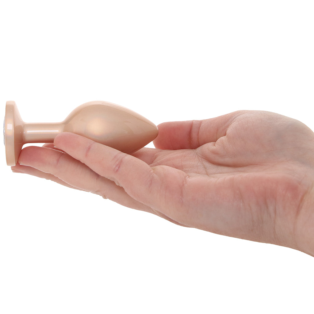 Rear Assets Medium Metal Butt Plug in Champagne Anal Sex Toys > Butt Plugs - Tophatter Daily Deals