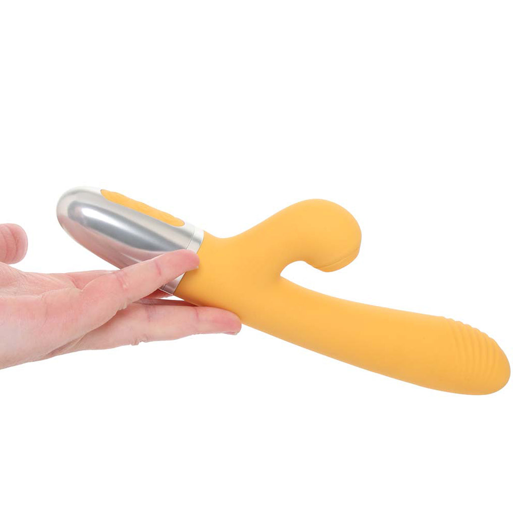 Goddess Tapping Thruster Rabbit Vibe - Tophatter's Vibrator Deals Online Vibrators > Rabbit Vibrators - Tophatter Daily Deals