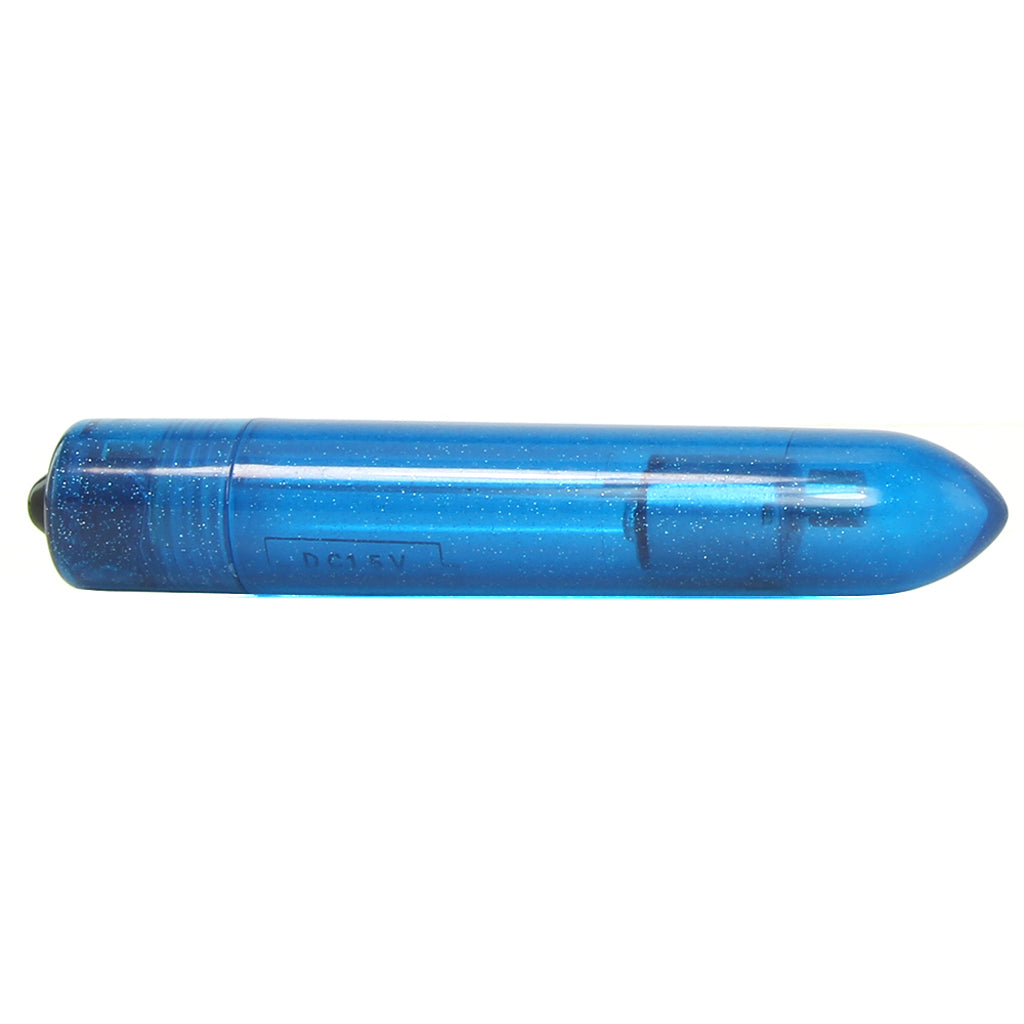 Shane's World Sparkle Bullet Vibe in Blue - Tophatter's Adult Sex Toys Online Vibrators > Bullet and Egg Vibrators - Tophatter Daily Deals