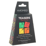 Teasers Fresh Fruit Lube Sampler Lubes and Lotions > Flavored Sex Lubes - Tophatter Daily Deals