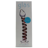 gläs Mr. Swirly Glass Dildo Dildo Sex Toys > G-Spot Dildos - Tophatter Daily Deals