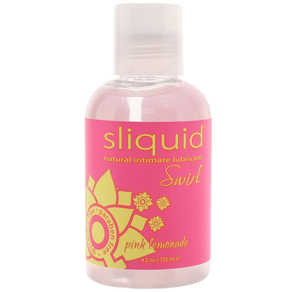 Swirl Flavored Lube 4.2oz/125ml in Pink Lemonade Lubes and Lotions > Flavored Sex Lubes - Tophatter Daily Deals