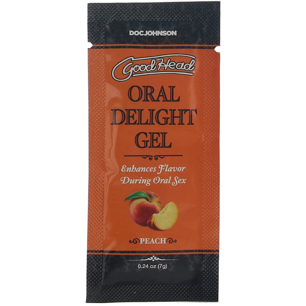 GoodHead Oral Delight Gel .24oz in Peach Lubes and Lotions > Sexual Stimulants - Tophatter Daily Deals
