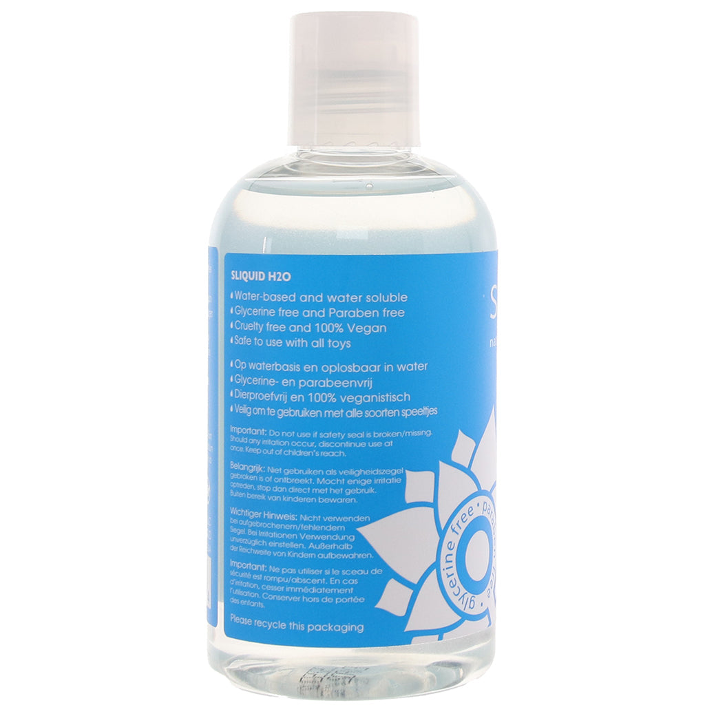 H2O Glycerine Free Natural Lube in 8.5oz/255ml Lubes and Lotions > Water Based Sex Lubes - Tophatter Daily Deals