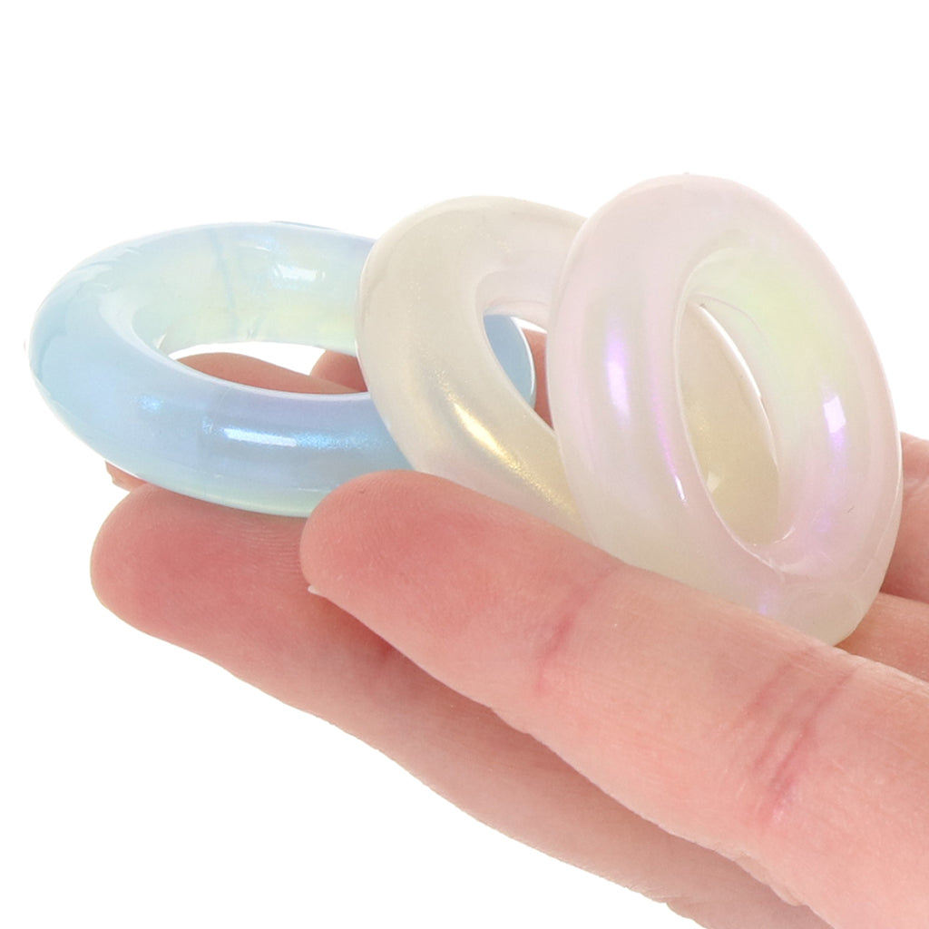 Fantasia Multicolour Stamina Rings - Tophatter's Adult Sex Toys Online Cock Rings - Tophatter Daily Deals