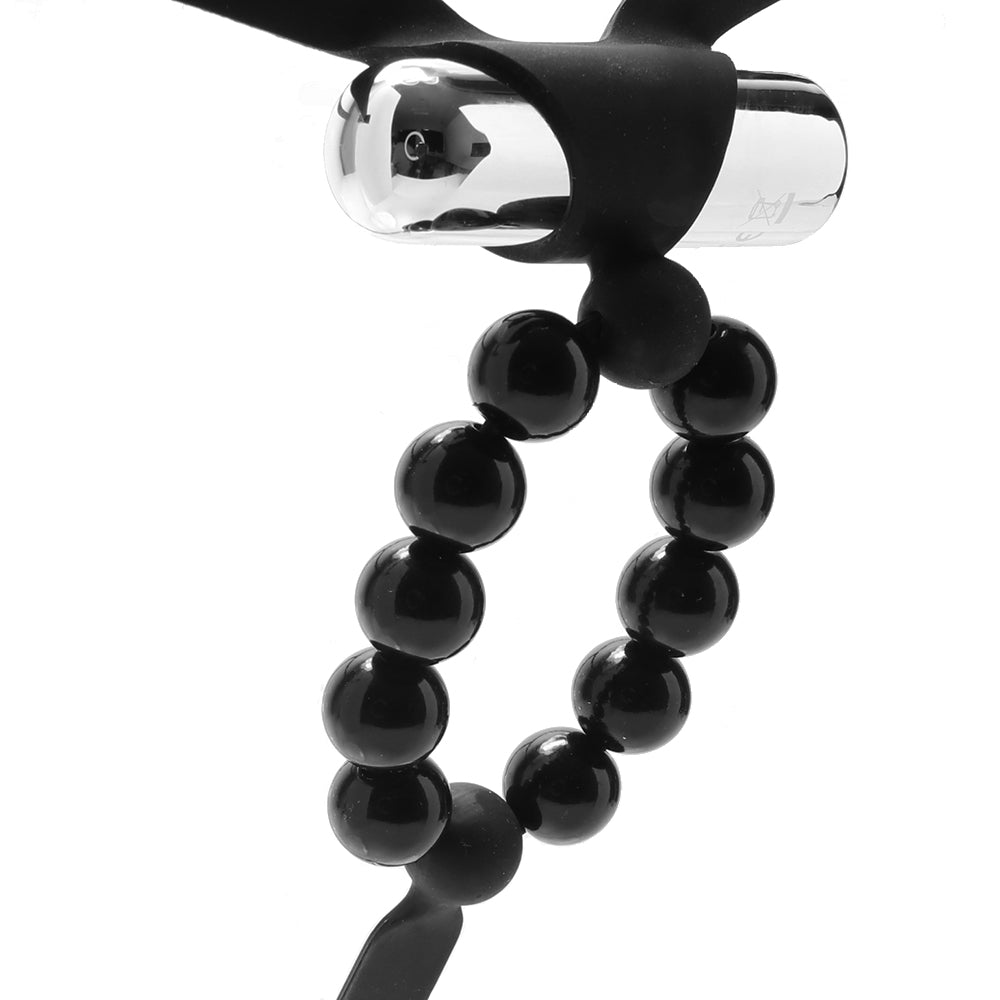 Lover's Cheeky Thong with Stroker Beads - Tophatter's Vibrator Deals Online Vibrators > Wearable & Panty Vibrators - Tophatter Daily Deals