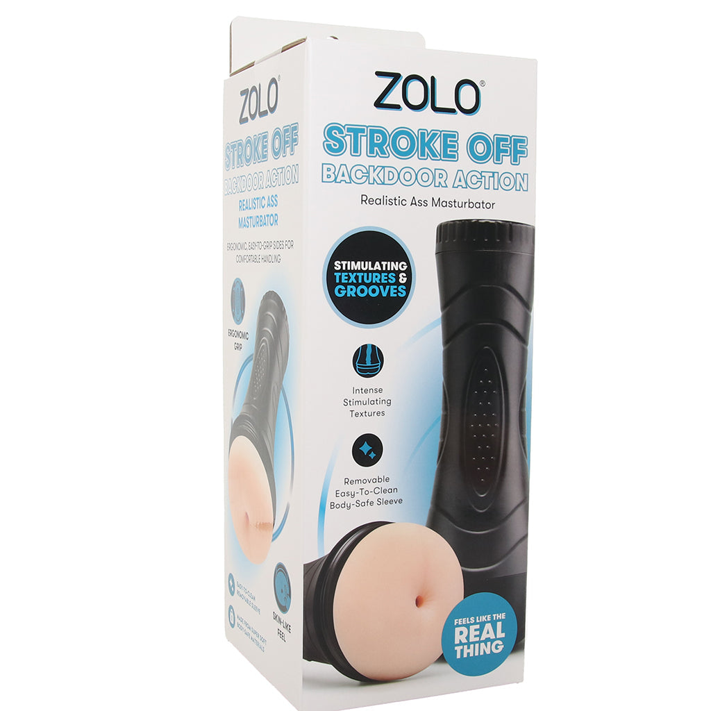 Zolo Stroke Off Backdoor Action Ass Stroker Male Masturbators > Realistic Butts - Tophatter Daily Deals