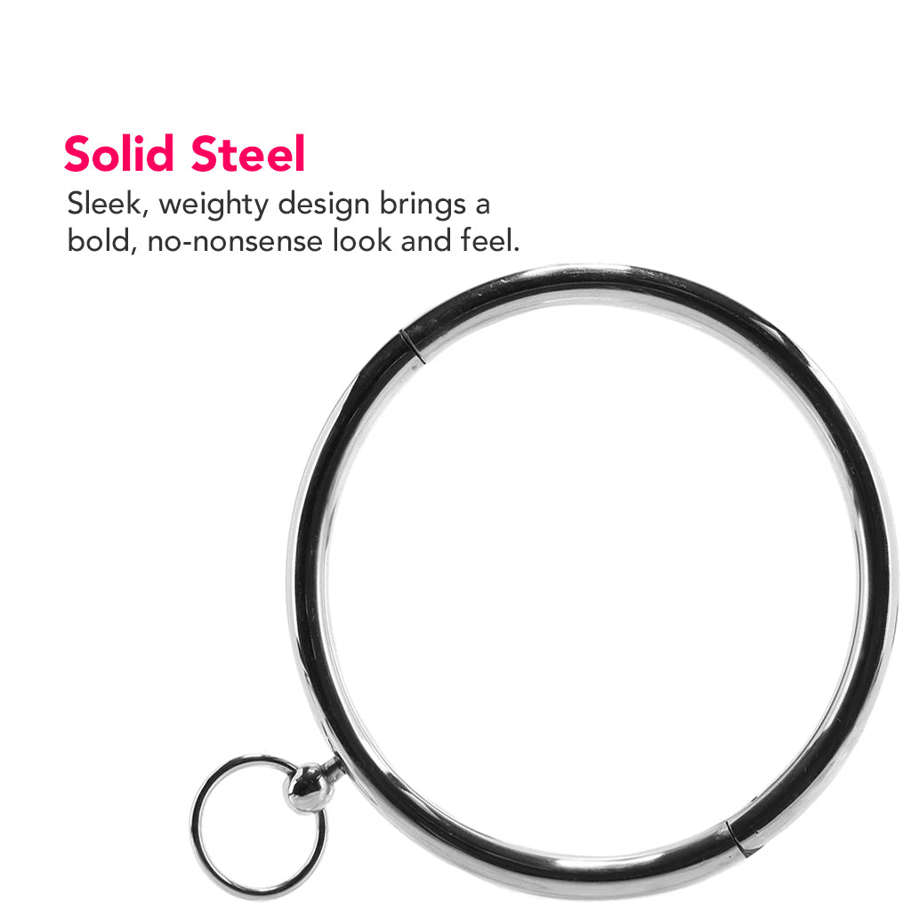 Stainless Steel Collar Bondage and Fetish > Leashes and Collars - Tophatter Daily Deals