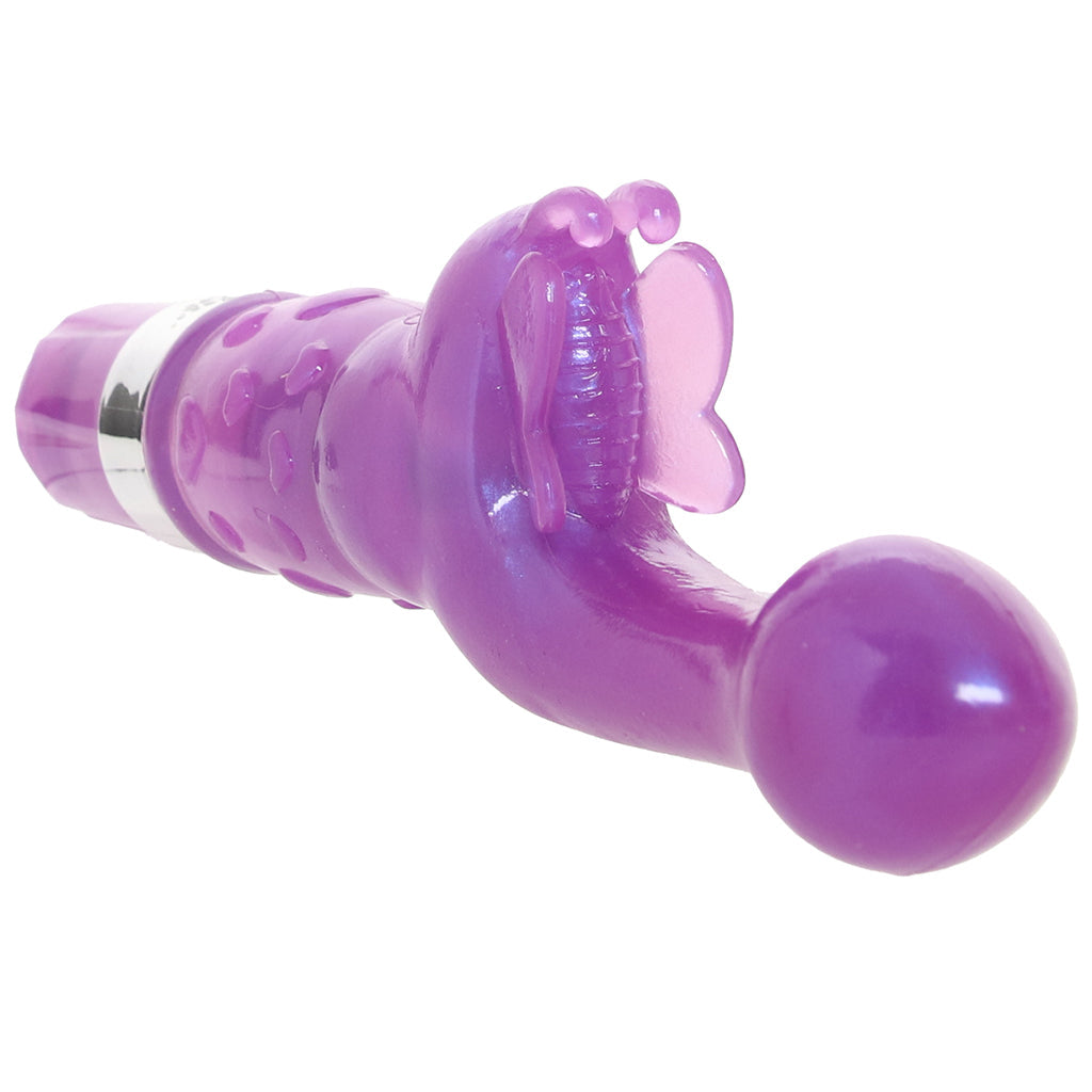 Platinum Edition Butterfly Kiss Vibe in Purple - Tophatter's Vibrator Deals Online Vibrators > G-Spot Vibrators - Tophatter Daily Deals