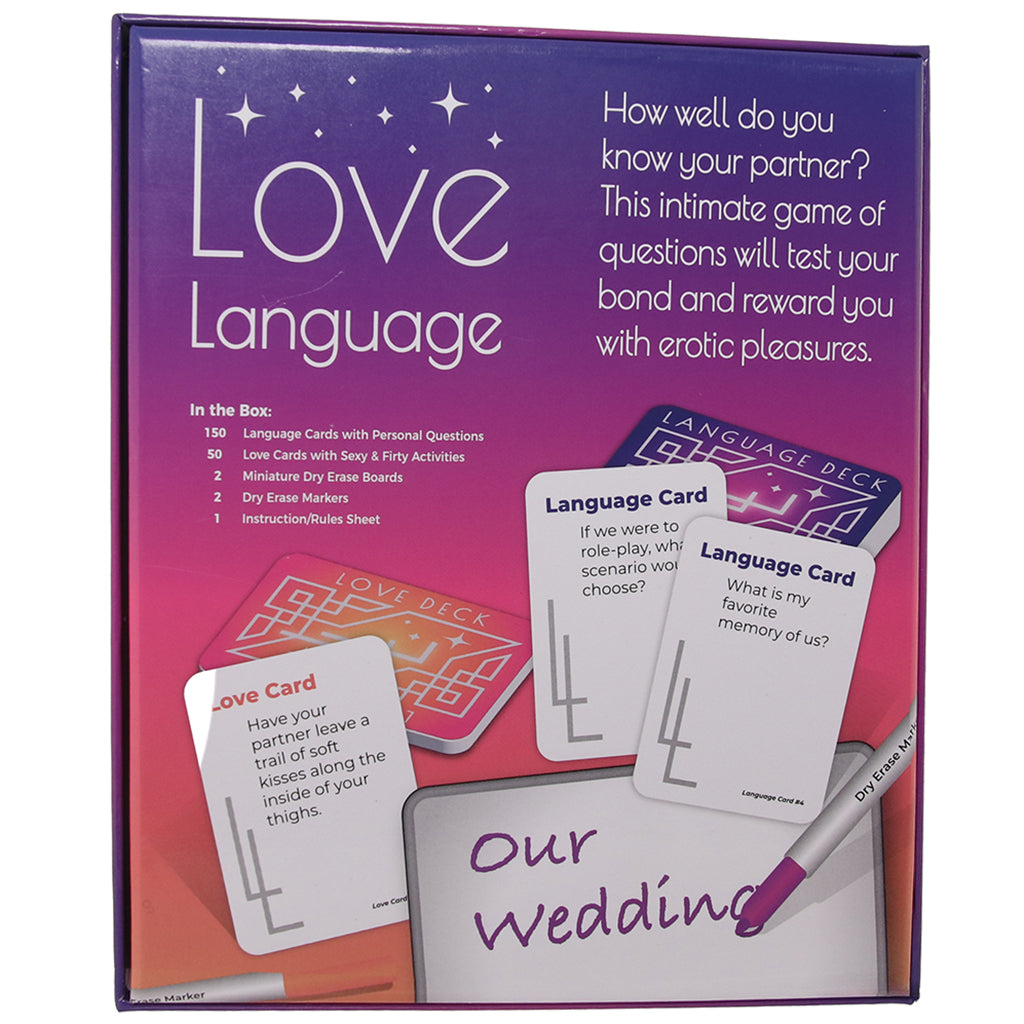 Love Language Intimacy Quiz Game Sensual Love > Games - Tophatter Daily Deals