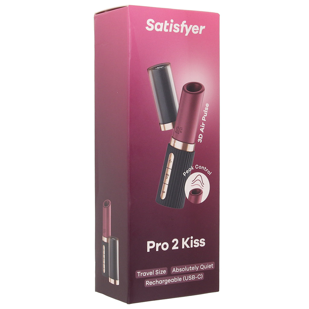 Satisfyer Pro 2 Kiss Vibrators > Clitoral Stimulators - Tophatter Daily Deals