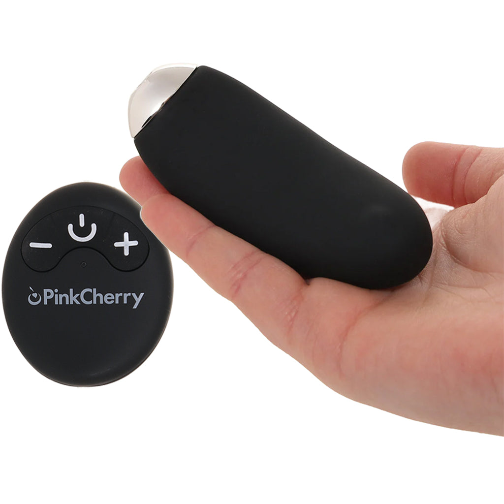 PinkCherry Remote Control Panty Vibe in Black Vibrators > Wearable & Panty Vibrators - Tophatter Daily Deals