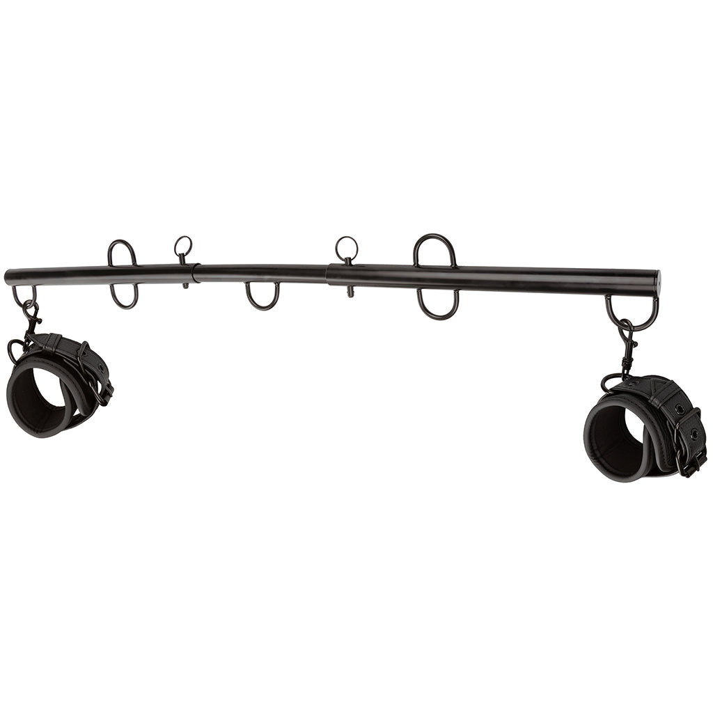 Nocturnal Collection Adjustable Spreader Bar with Cuffs - Tophatter's Adult Sex Toys Online Bondage and Fetish > Restraints - Tophatter Daily Deals