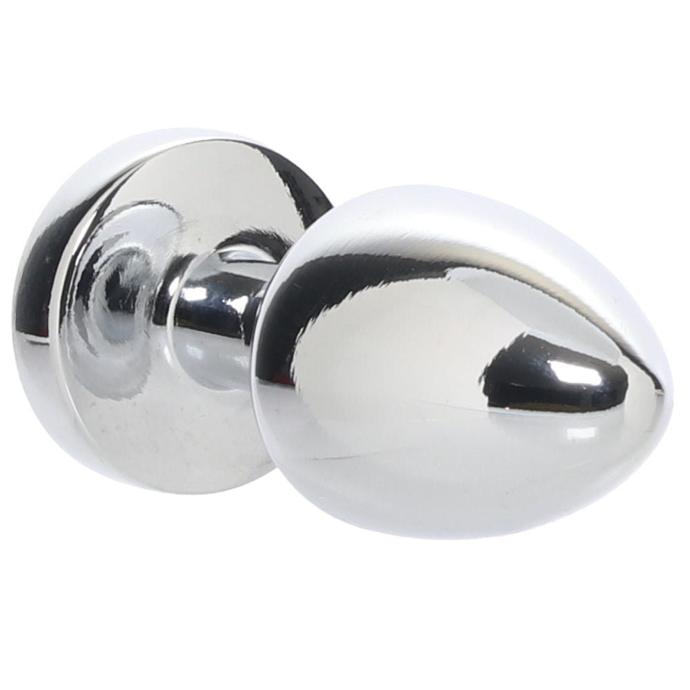 Gemsations 2 Inch Beginners Bling Bling Plug in Silver Anal Sex Toys > Butt Plugs - Tophatter Daily Deals