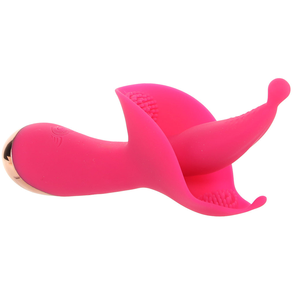The Royale Flower Bud Heated Vibe Vibrators > Clitoral Stimulators - Tophatter Daily Deals