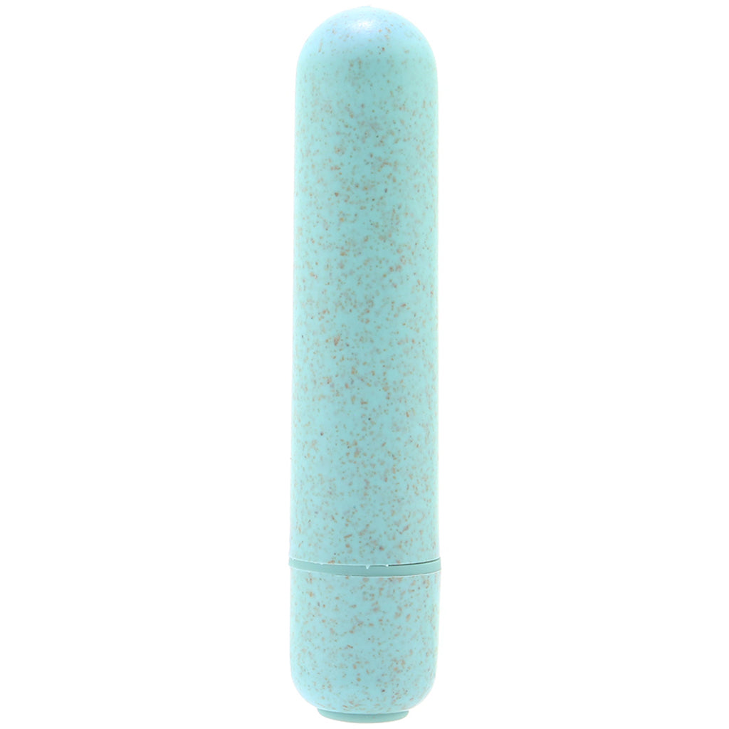 Gaia BioFeel Biodegradable Bullet Vibe in Aqua Vibrators > Bullet and Egg Vibrators - Tophatter Daily Deals