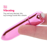 Crystal High Intensity Bullet Vibe in Pink - Tophatter's Vibrator Deals Online Vibrators > Bullet and Egg Vibrators - Tophatter Daily Deals