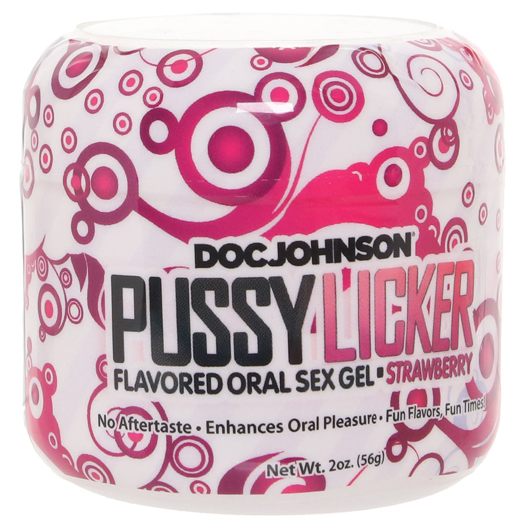 Pussy Licker Strawberry Oral Sex Gel in 2oz/56.6g Lubes and Lotions > Flavored Sex Lubes - Tophatter Daily Deals
