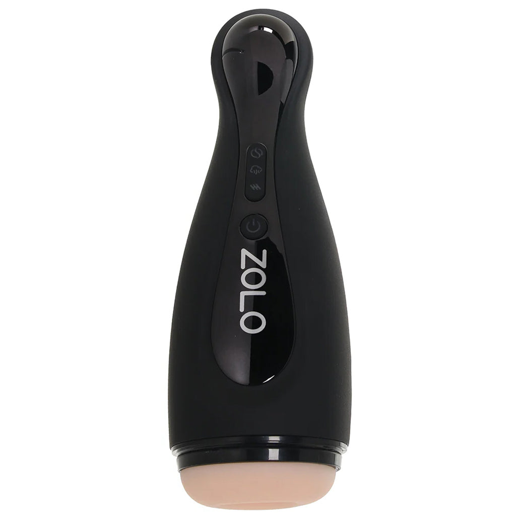 Zolo Blowpin One-Touch Vibrating Suction Stroker - Tophatter's Adult Sex Toys Online Male Masturbators > Auto Strokers - Tophatter Daily Deals