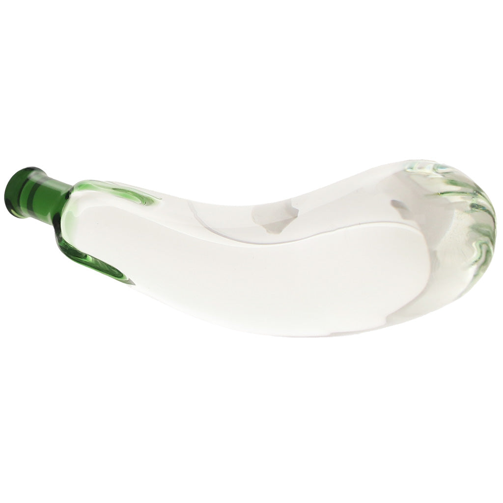 gläs Eggplant Ecstacy Glass Dildo Dildo Sex Toys > G-Spot Dildos - Tophatter Daily Deals