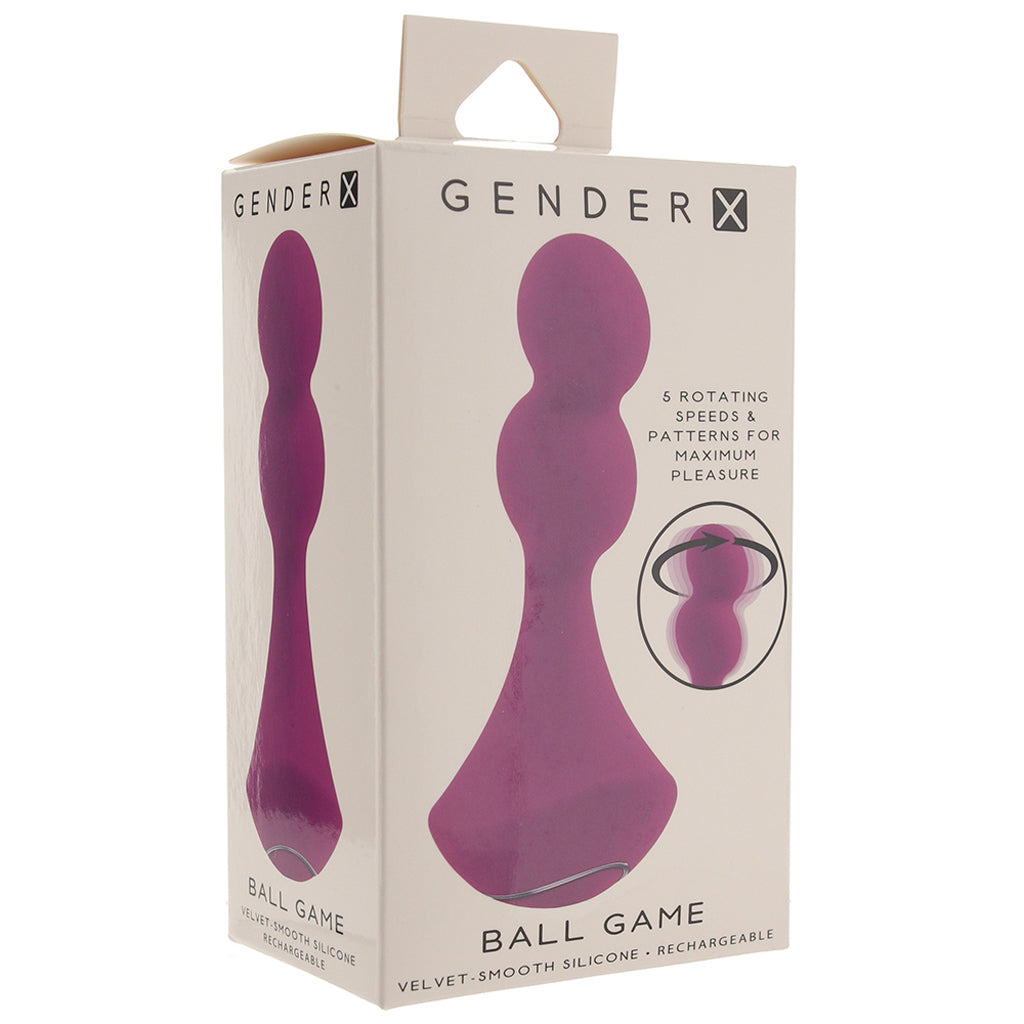 Gender X Ball Game Rotating Vibe Anal Sex Toys > Anal Vibrators - Tophatter Daily Deals