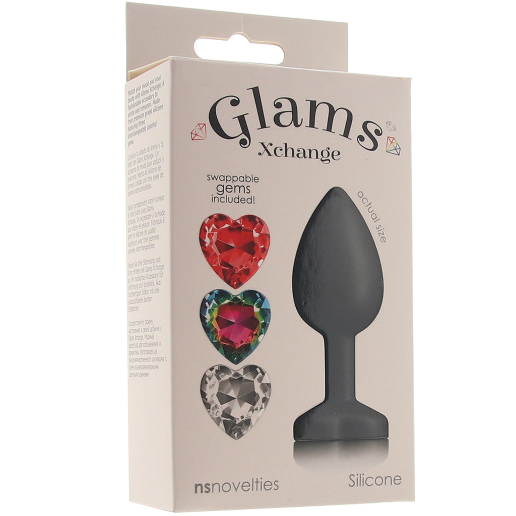 Glams Xchange Heart Gem Butt Plug in Small - Tophatter's Adult Products Anal Sex Toys > Butt Plugs - Tophatter Daily Deals
