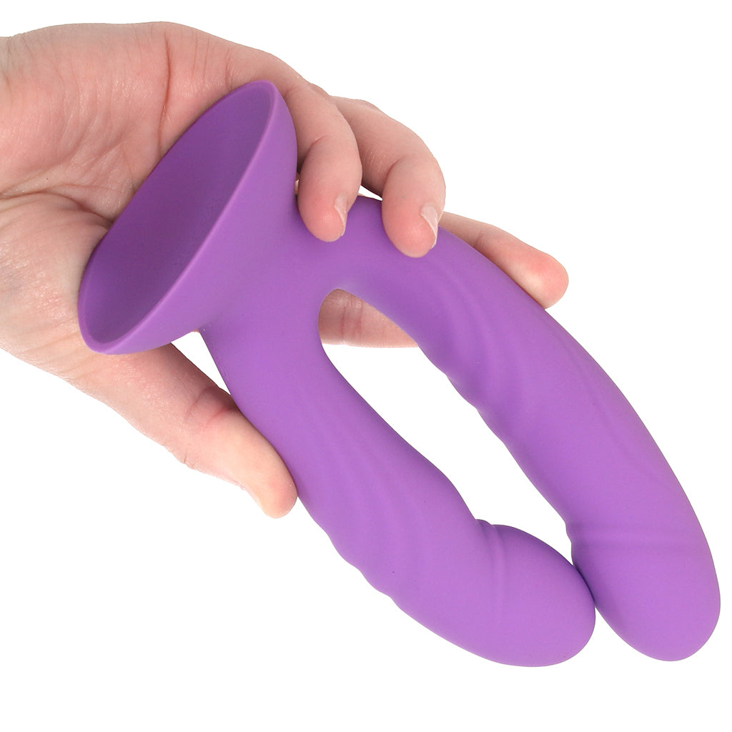 Inya Duet Vibrating Double Dildo in Purple Vibrators > Double Penetration - Tophatter Daily Deals