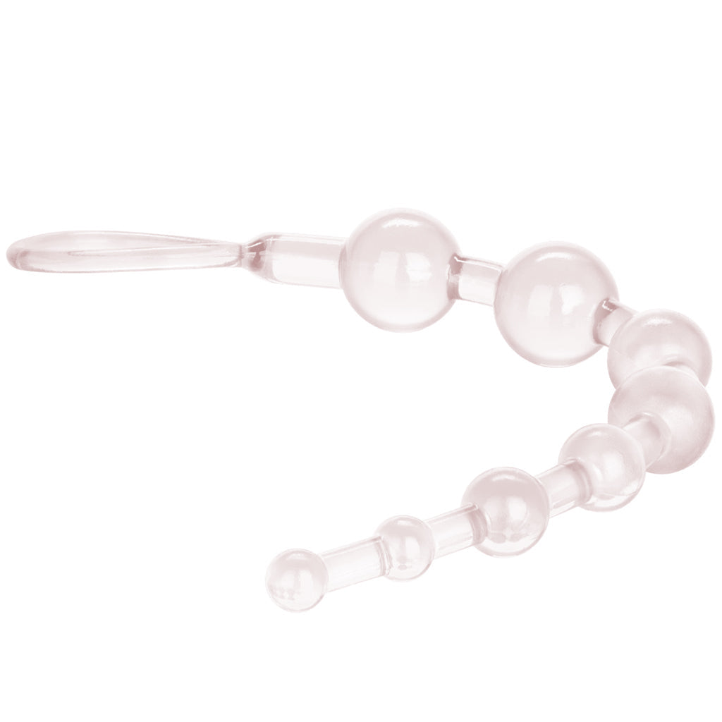 Shane's World Anal 101 Intro Beads in Clear Anal Sex Toys > Anal Beads - Tophatter Daily Deals