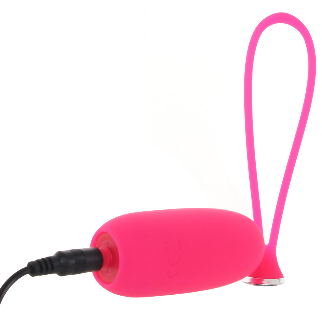 PinkCherry Remote Control Bullet Vibe in Pink - Tophatter's Adult Sex Toys Online Vibrators > Bullet and Egg Vibrators - Tophatter Daily Deals