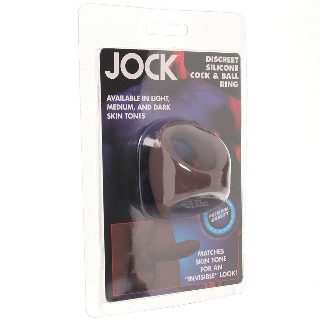 Jock Discreet Silicone Cock & Ball Ring in Dark - Tophatter's Adult Sex Toys Online Bondage and Fetish > Cock and Ball Devices - Tophatter Daily Deals