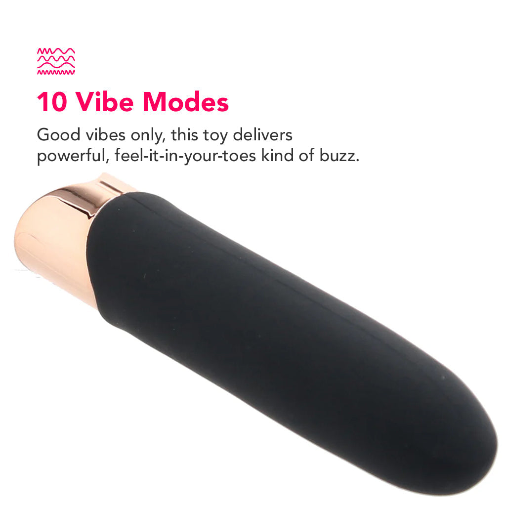 Gender X The Gold Standard Bullet Vibe Vibrators > Bullet and Egg Vibrators - Tophatter Daily Deals