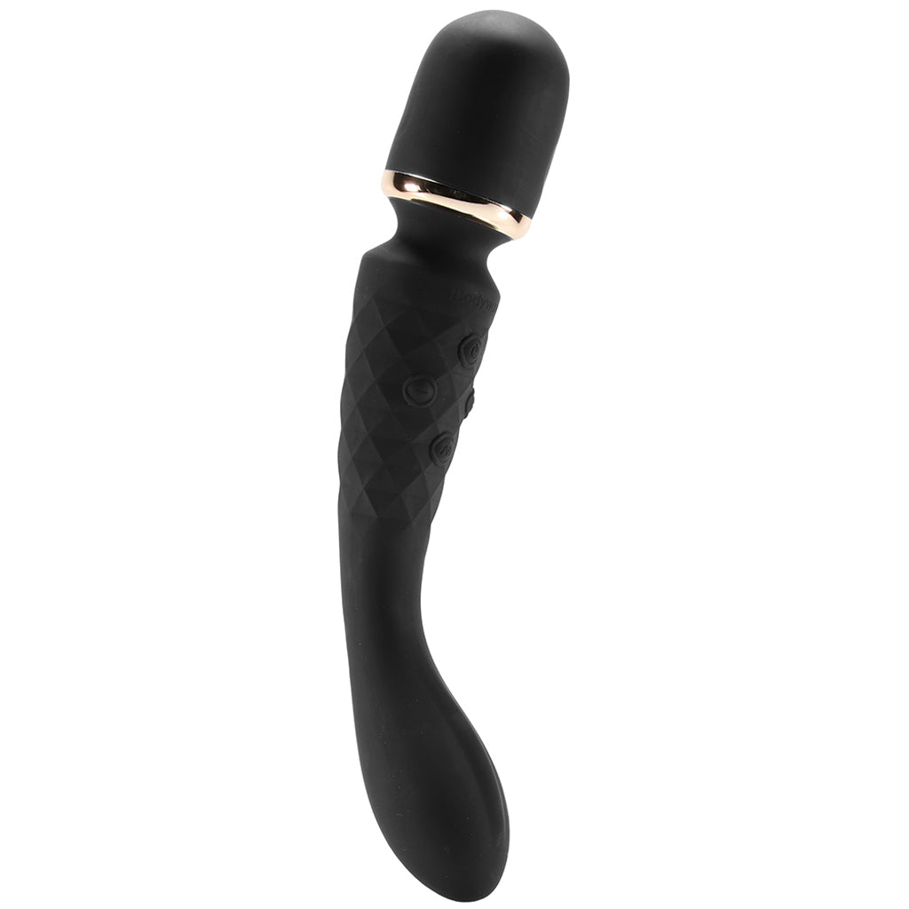BodyWand Luxe 2-Way Wand in Black Vibrators > Wands - Tophatter Daily Deals