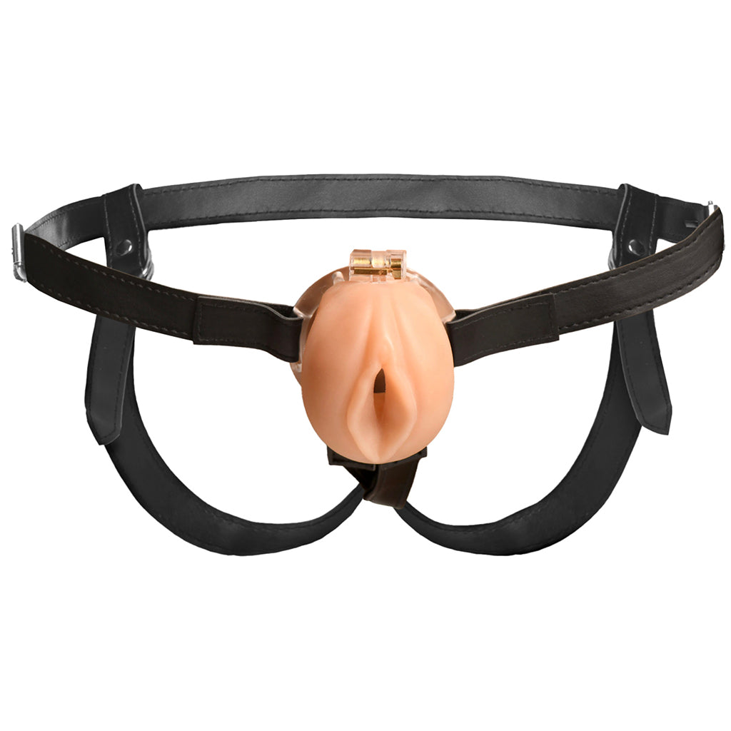 Master Series Pussy Chastity Cage in Light Bondage and Fetish > Cock and Ball Devices - Tophatter Daily Deals