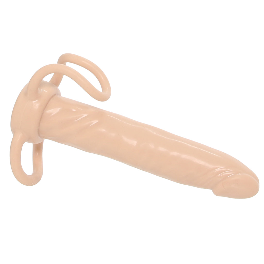 Accommodator Dual Penetrator in Ivory - Tophatter's Adult Products Dildo Sex Toys > Anal Dildos - Tophatter Daily Deals