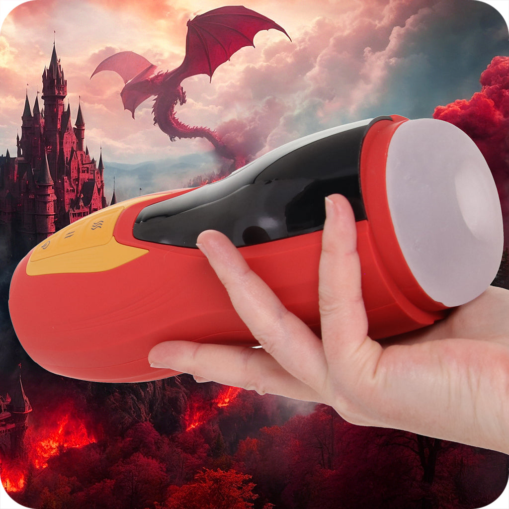 Masturs Solara Fire Sorceress AR Thrusting Stroker Male Masturbators > Auto Strokers - Tophatter Daily Deals