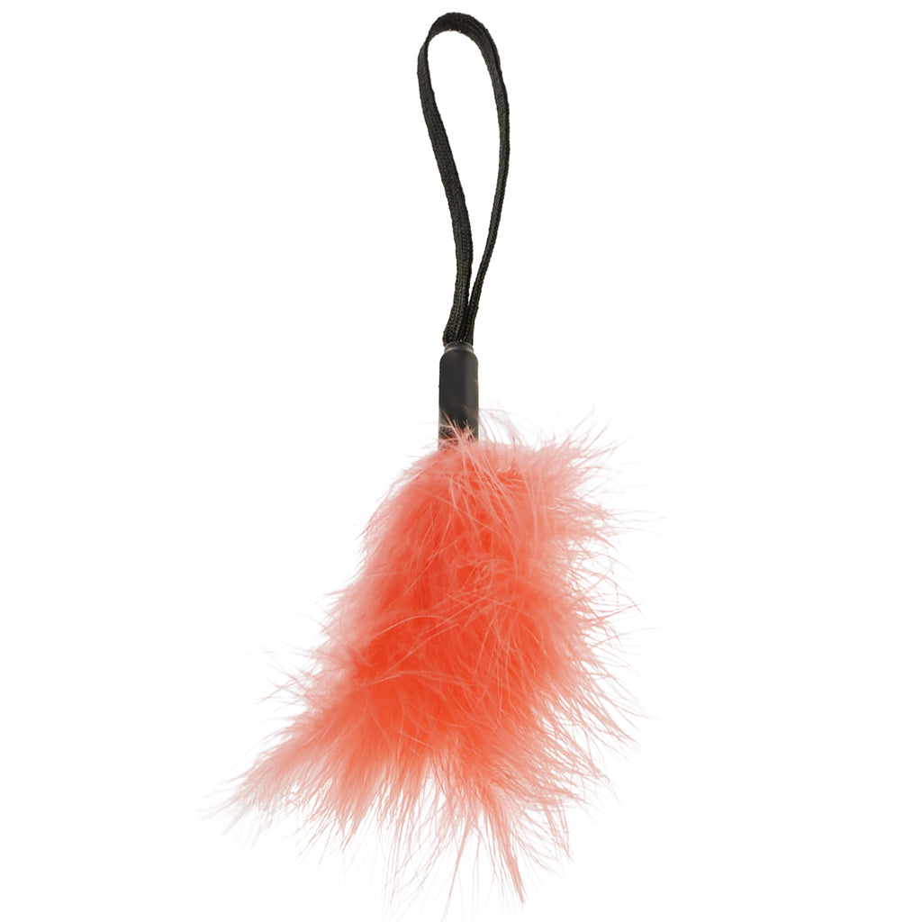 S&M Peaches 'n CreaMe Wrist Feather Ticker in Peach Sensual Love > Ticklers & Teasers - Tophatter Daily Deals