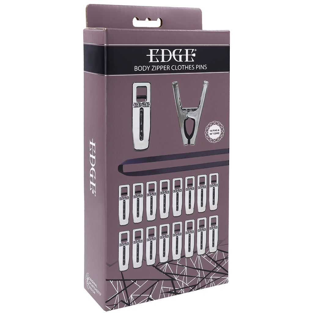 Edge Body Zipper Clothes Pin Set Bondage and Fetish > Tools & Accessories - Tophatter Daily Deals