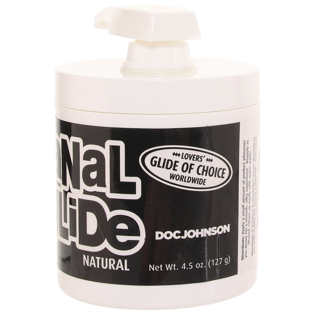 Anal Glide Natural Oil Based Lube in 4.5oz/127g Lubes and Lotions > Anal Sex Lubes - Tophatter Daily Deals