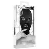 Black & White Open Mouth And Eye Subversion Mask Bondage and Fetish > Pleasure Masks and Dress Up Play - Tophatter Daily Deals