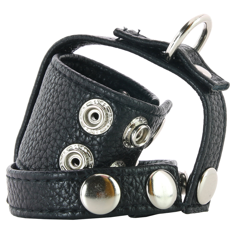 Blue Line 1.5 Inch Cock Ring, Ball Stretcher & Weight Ring Bondage and Fetish > Cock and Ball Devices - Tophatter Daily Deals
