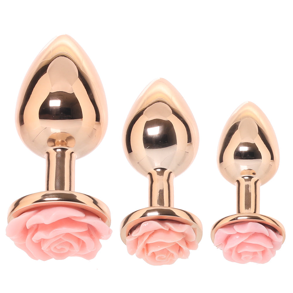 Gemsations 3pc Rose Anal Training Kit Anal Sex Toys > Butt Plugs - Tophatter Daily Deals