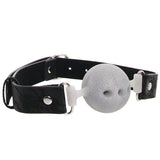 Sex & Mischief Lace Silicone Breathable Ball Gag Bondage and Fetish > Ball Gags & Mouth Restraints - Tophatter Daily Deals